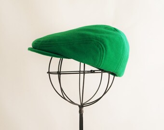 green paperboy hat