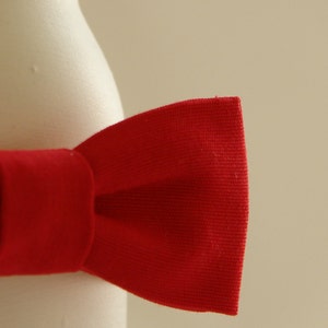 Valentine photo prop set, Red newsboy hat and bow tie set, Valentines baby red hat and red bow tie made to order image 2