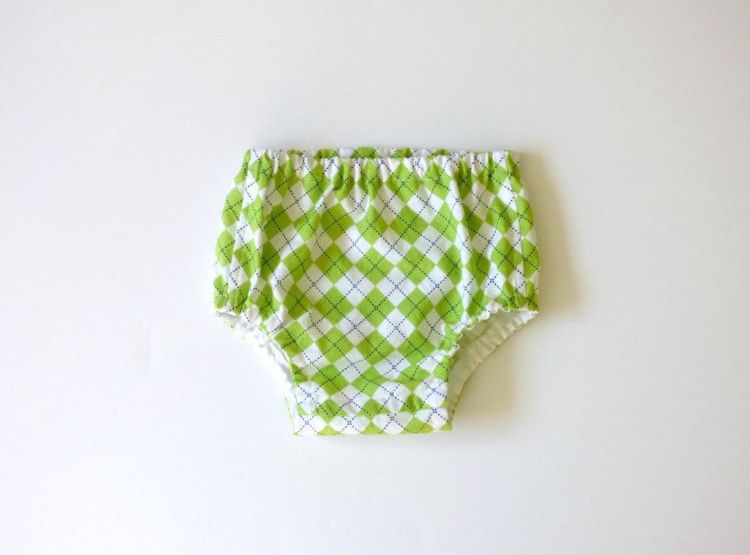 Lime Green Baby Boy Bloomers, 1st Birthday Smash Cake Diaper Cover, Boy