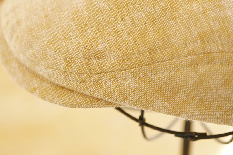 Cotton Linen Newsboy Cap Baby Newsboy Cap Tan Newsboy Hat Etsy