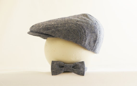 navy baby flat cap