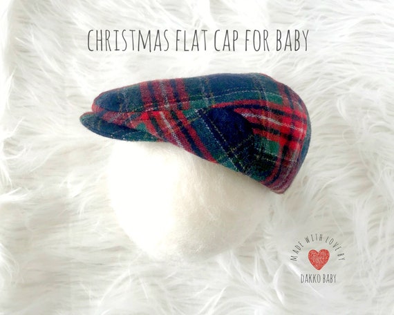 christmas flat cap