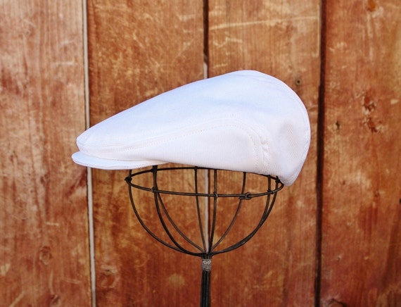 white paperboy hat