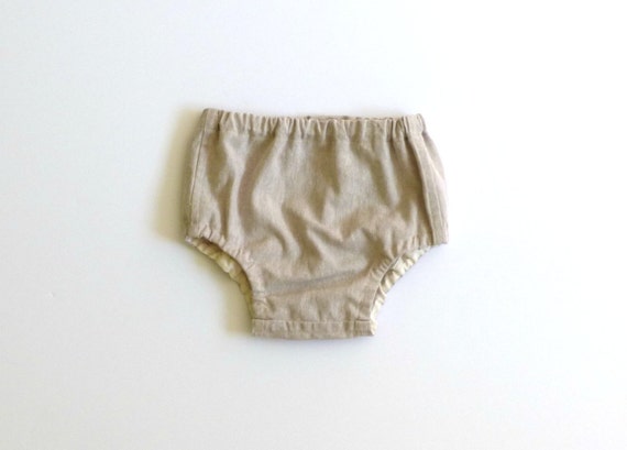 Cotton Linen Khaki Diaper Cover Boy Bloomer Infant Boy - Etsy