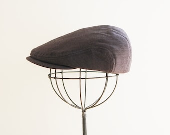 Casquette Gavroche gris bébé, bonnet conduite, Gatsby le magnifique chapeau, chapeau de chasseur - réalisé sur commande du charbon de bois