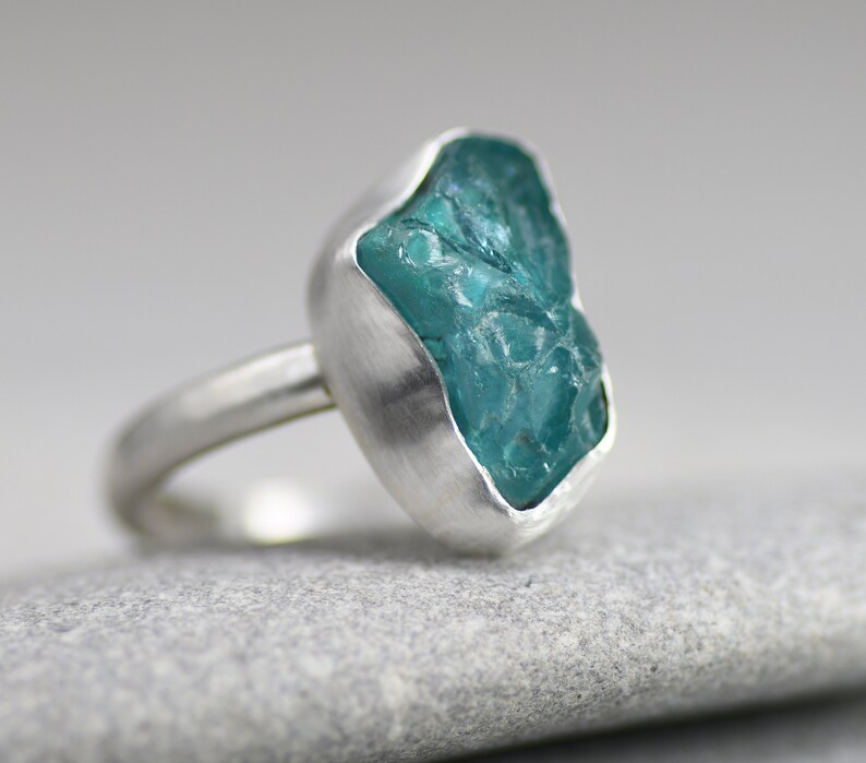 Whimsical Gold and Apatite Ring!