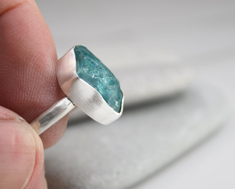 Whimsical Gold and Apatite Ring!