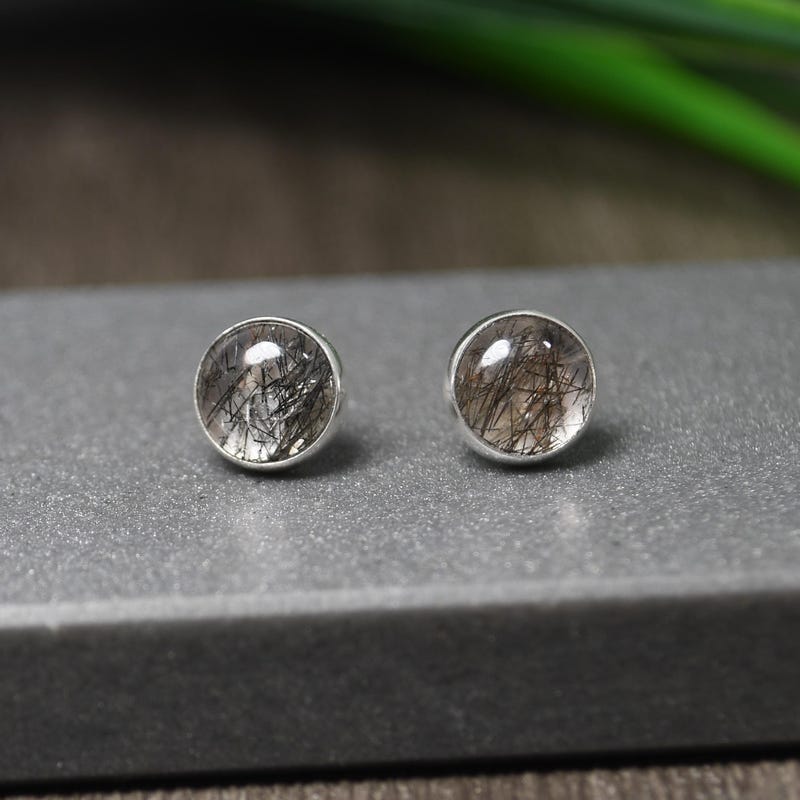 Nuance Rutilated Quartz Studs main image 1