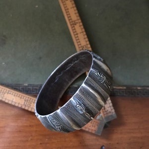 Antique Silver Bracelet Tribal Bedouin Berber Bangle