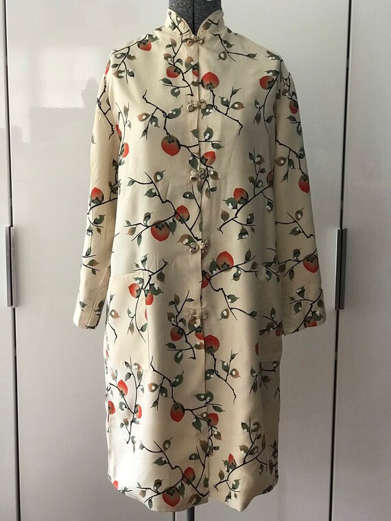 Sale*Vintage Japanese Silk Robe Jacket Gem