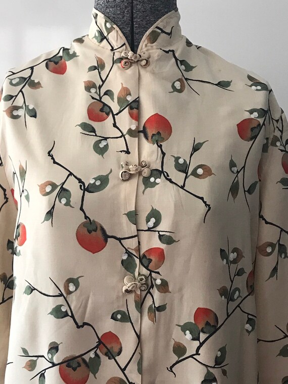 Vintage Japanese Silk Robe Jacket