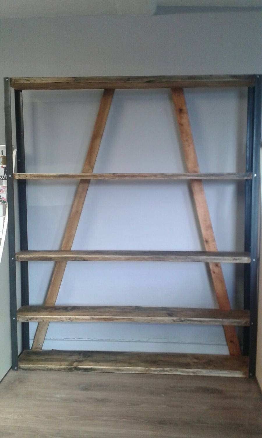 Industrial Made to order shelves made out of scaffolding Etsy