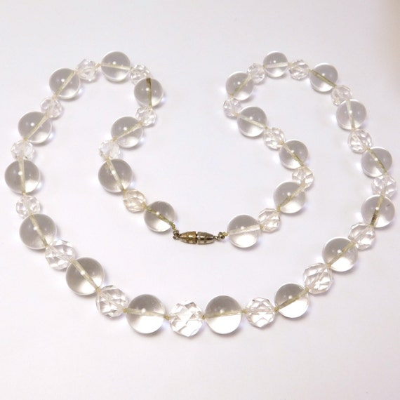 Art Deco Crystal Orb Pools Of Light Beads