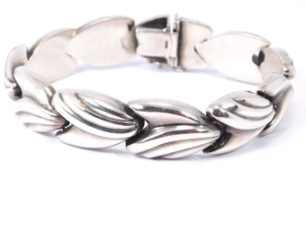 Sterling Silver Designer Bracelet Modern