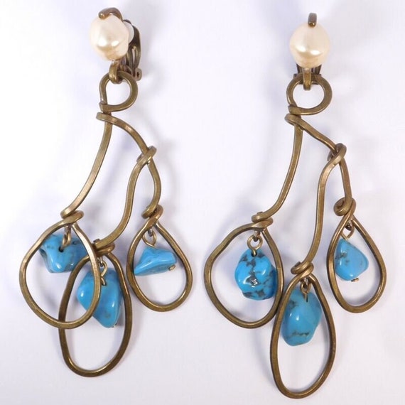 Avant-garde Elegance Marni Clip-on Earrings - image 1