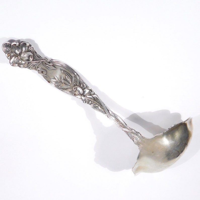 Sterling Frontenac Lily Pattern Art Nouveau Ladle Simpson Hall