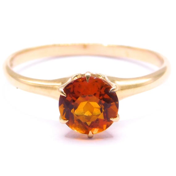 Tiffany citrine ring - Gem
