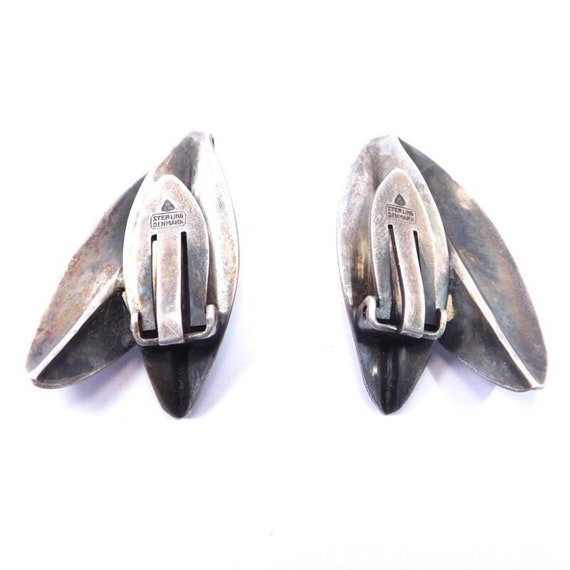 Anton Michelson Earrings Sterling Denmark - image 4