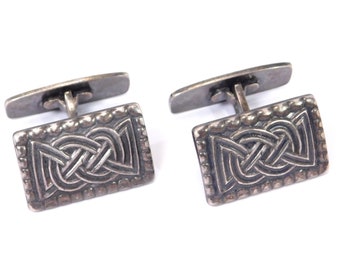 David Andersen Cufflinks Sterling Silver Celtic Viking