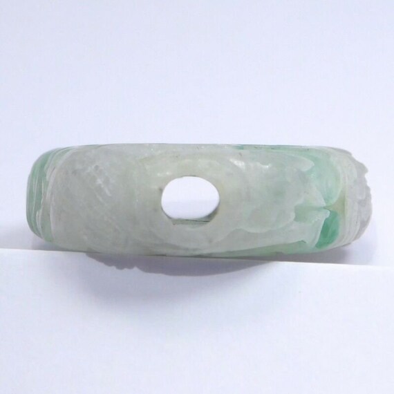 Incredible Jade Dragon Impossible Carved Amulet B… - image 8
