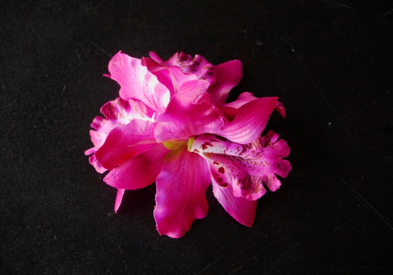 Bridal Orchid Hair Clip Wedding Hair Clip Wedding Accessory Bridal Accessory Orchids