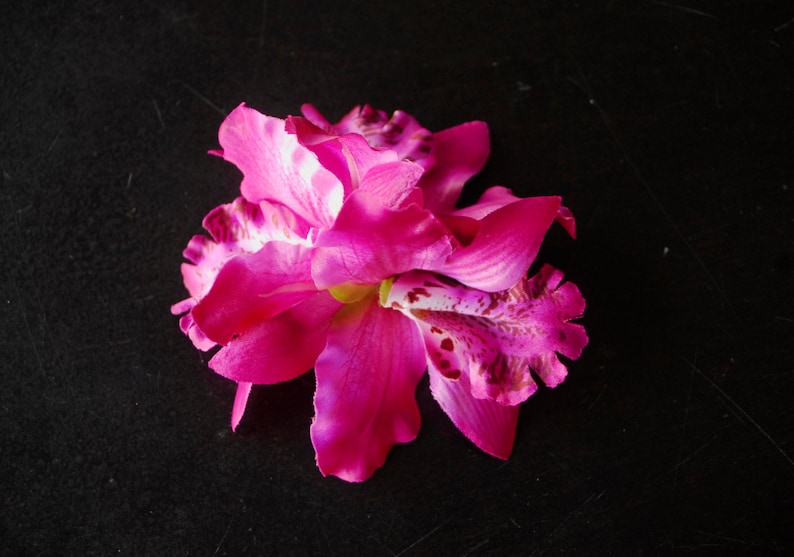 Bridal Orchid Hair Clip Wedding Hair Clip Wedding Accessory Bridal Accessory Orchids
