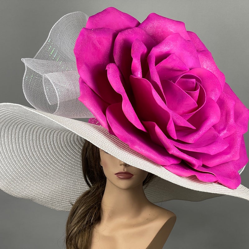 Wide Brim Racing Hat