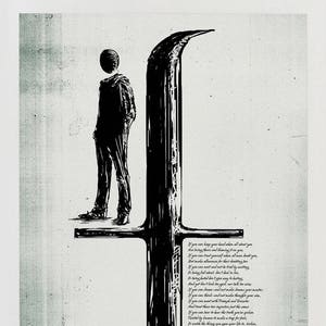 IF, by Rudyard Kipling poster