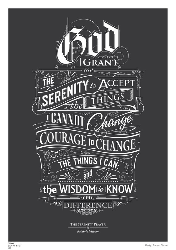 The Serenity Prayer Poster Reinhold Niebuhr - Serenity Prayer Wall Art Uk The Serenity Prayer Poster Reinhold Niebuhr - Serenity Prayer Wall Art Uk