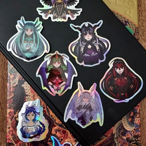 Fire Emblem Holo Stickers: Fallen Manaketes / Corrupted Dragons (FEH)