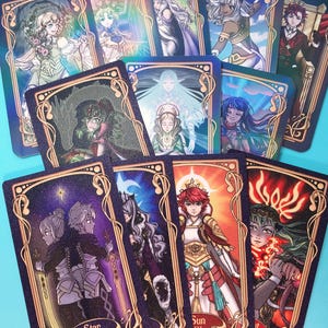 Fire Emblem Major Arcana Tarot Style Art Cards - Etsy