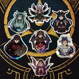 Fire Emblem Holo Stickers: Fallen Manaketes / Corrupted Dragons (FEH)