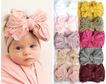 etsy baby bows