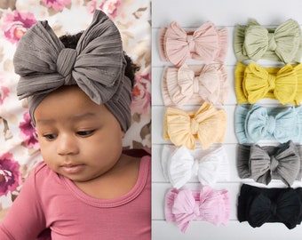 hair bow headbands for babies
