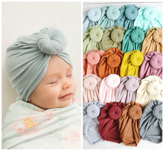 baby turban etsy