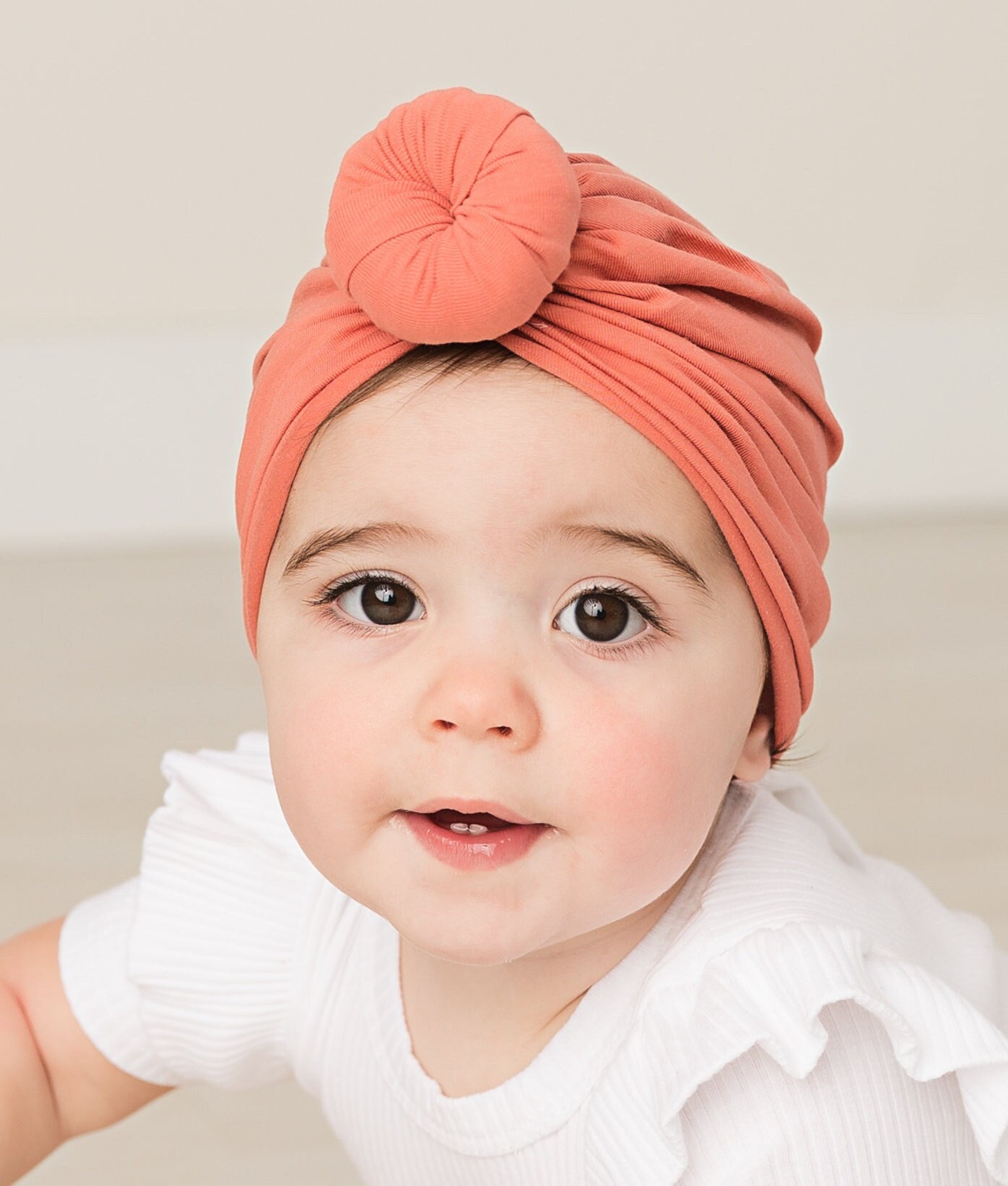 Toddler Knot Turbans Baby Girl Turbans Round Knot Turban Etsy