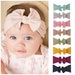 Nylon Baby Headbands, Stretch soft nylon head wraps, baby headband, newborn headbands, CLASSIC knot nylon head wrap