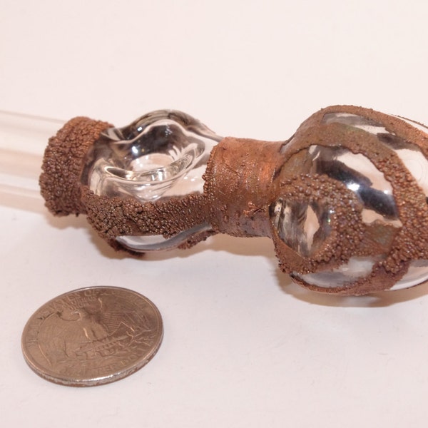 Copper Electroformed Mushroom Head Spoon Style Pipe