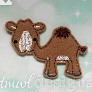 Camel Feltie Digital Design File - 1.75"