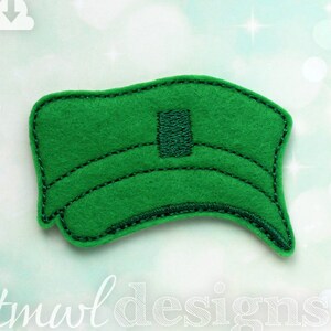 Military Patrol Cap OS Feltie Digital Design File