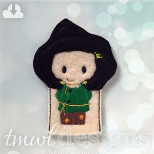 Scarecrow Finger Puppet Toy Digital Design File