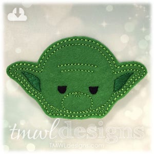Wise One Tsum Feltie Digital Design File - 1.75&quot;