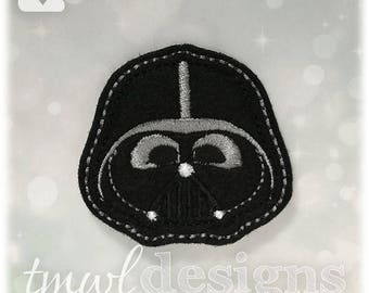 Vader Tsum Feltie Digital Design File - 1.75"