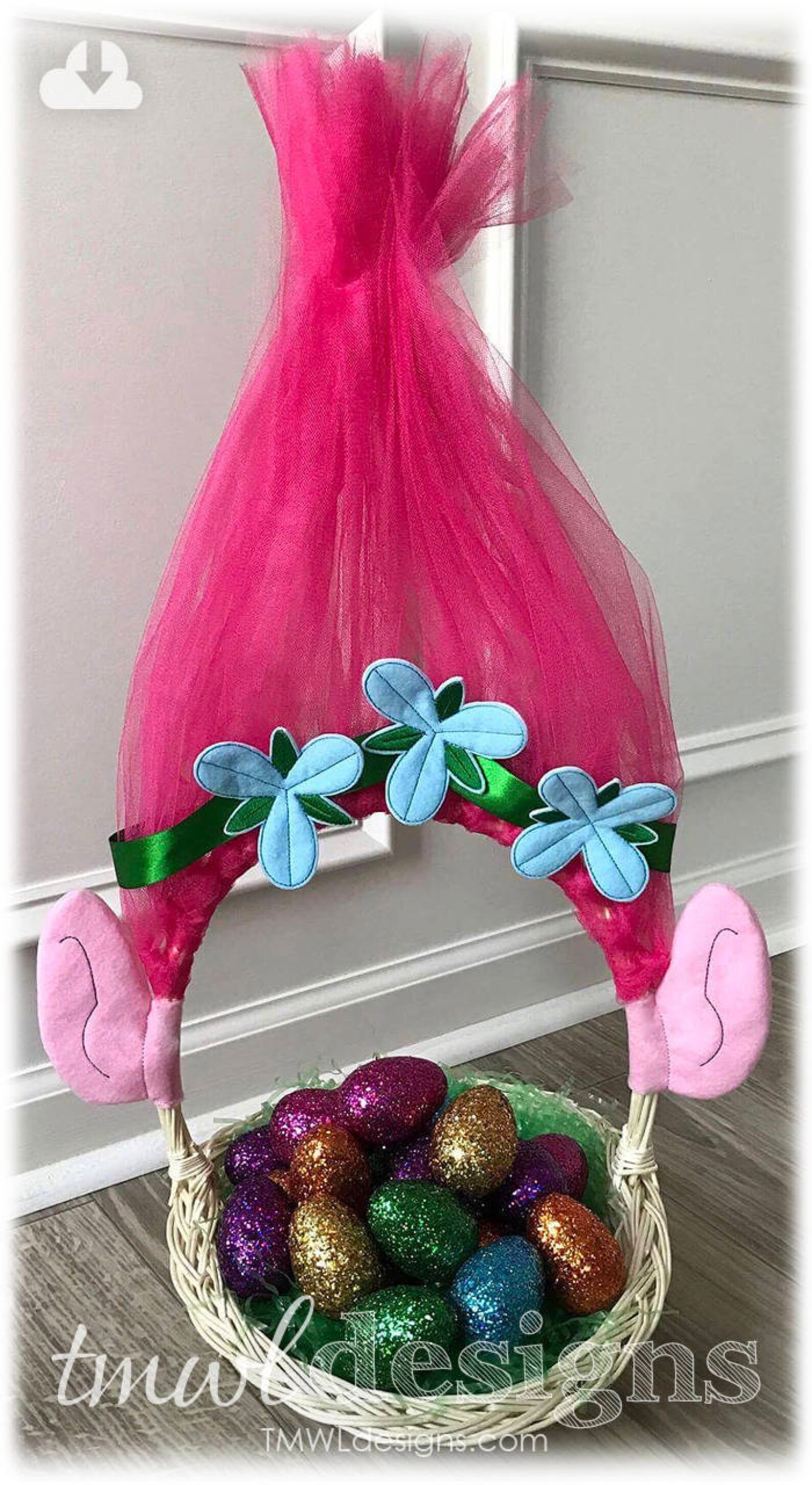 Troll Ear Slider Digital Design Files Easter Basket Etsy