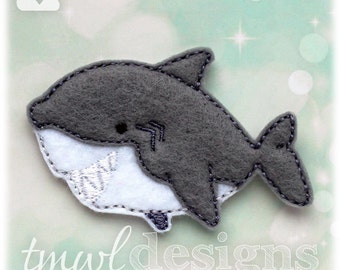 Shark Feltie Digital Design File - 1.75"