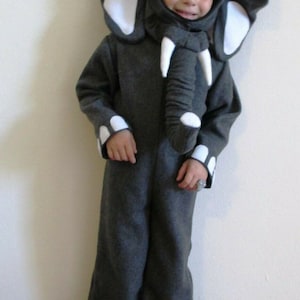 Toddler Boy Girl  Elephant children&#39;s Costume  1-2T, 3-4T & 5-6 y/o