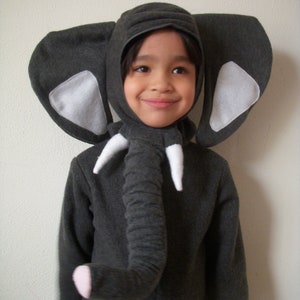 Toddler Boy Girl  Elephant children's Costume  1-2T, 3-4T & 5-6 y/o