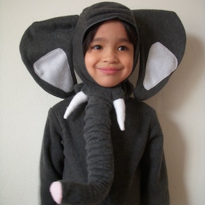 Toddler Boy Girl  Elephant children&#39;s Costume  1-2T, 3-4T & 5-6 y/o