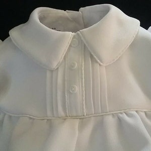 Boys Infant Classic Style Romper Christening Suit Baptism Outfit Size 0-18 M
