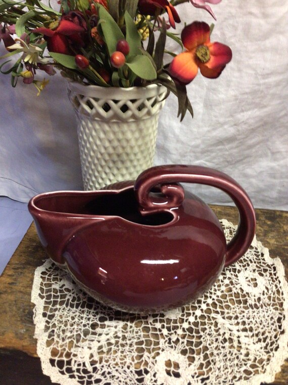 Vintage USA Pottery Pitcher Etsy